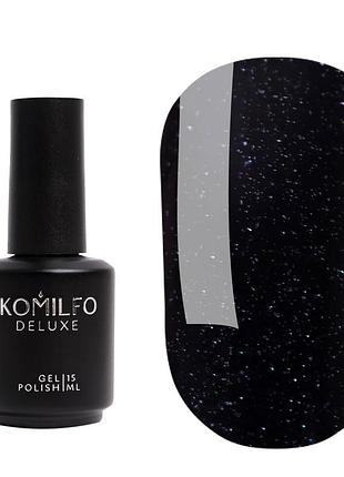 Топ komilfo glitter top hema/tpo free – топ для гель-лака з глиттером без липкого слоя, 15 мл