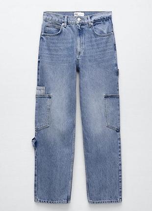 Джинси карго zara