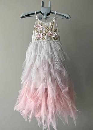 Сукня tutu du monde (рожева з фатиновою юбкою)