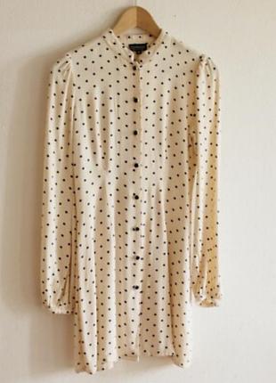 Шикарна міні сукня topshop кольору айворі