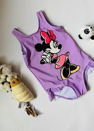 💜 купальник disney minnie mouse 2-3 роки