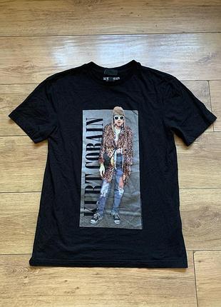 Футболка kurt cobain nirvana нирвана