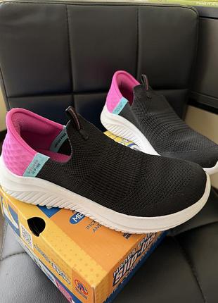 Skechers slip-ins сліпери кросівки без шнурків мокасини