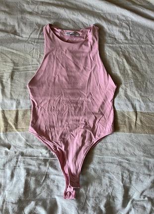 Рожеве боді zara