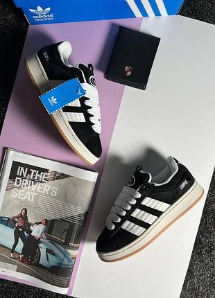 Adidas campus originals 00s  black white beige
