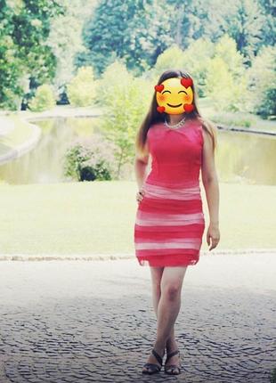 Сукня жіноча платье летнее женское boohoo розовое 42 44 xs s m