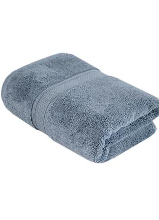 Рушник махровий lotus home — grand soft twist denim денім 50*90