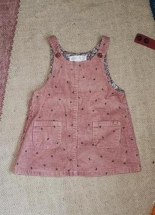 Сарафан zara 12-18 месяцев