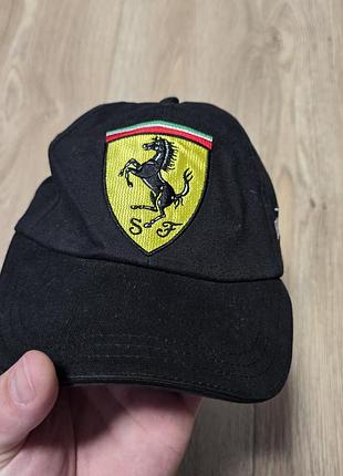 Scuderia ferrari formula 1 team shell helix racing baseball cap