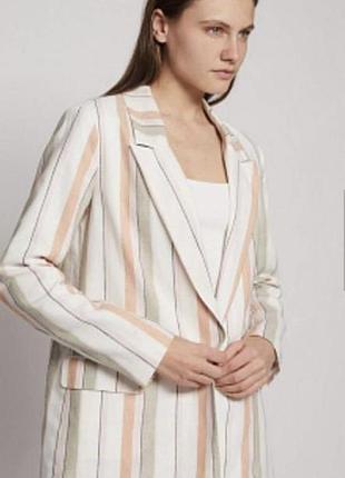 Льняний піджак  zara розмір l