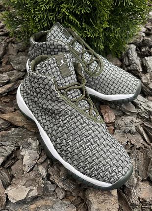 Кросівки nike air jordan future olive canvas