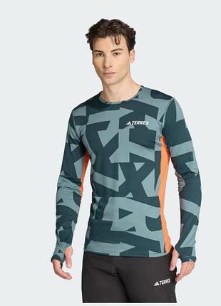 Лонгслів adidas multi synthetic base layer чоловічий 4