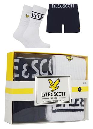 Lyle and scott mens sock gift sets подарочный набор боксерки мужские трусы + 2 пары носка оригинал