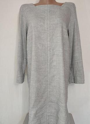 Женское платье от производителя zara новое (в идеальном состоянии). размер m (миди), 100% лен, 500 грн.