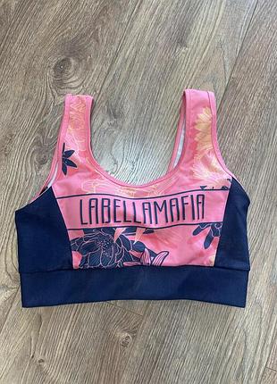 Спортивный  топ labellamafia ,топ спортивний пуш ап
