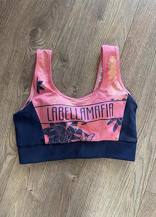 Спортивный  топ labellamafia ,топ спортивний пуш ап