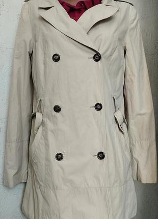 Плащ -куртка-френч zara basic