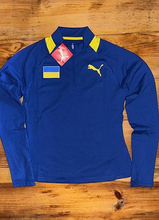 Спортивна кофта puma ukraine ( на легкому флісі) розмір s ( жіноча)