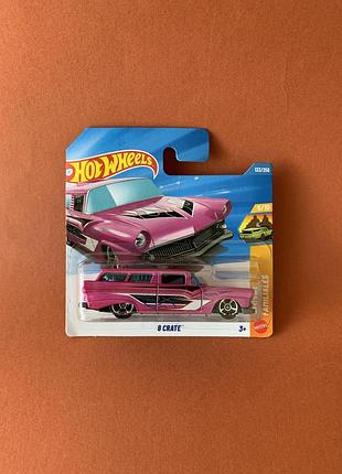 Машинка хот вілс 8 crate hot wheels 2026