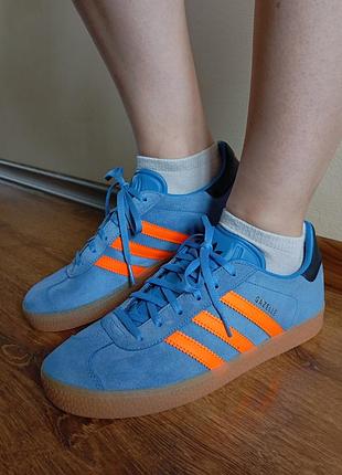 Кроссовки adidas gazelle jp7124 оригинал натуральная замша новые р.39