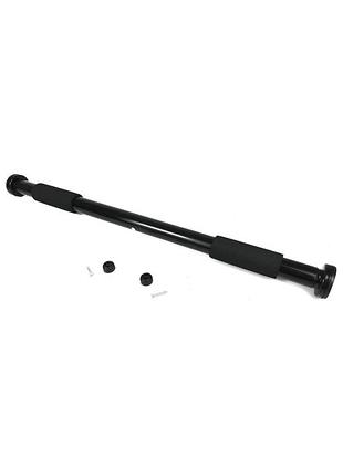 Раздвижной распорный турник easyfit 83-130 см черный