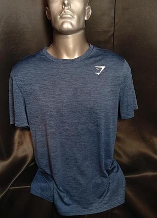 Спортивная футболка для тренировок gymshark l.