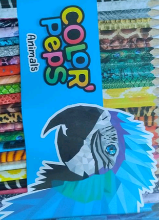 Цветные карандаши maped color'peps animals (24 шт.)