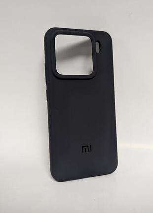 Чехол для xiaomi 15, lakshmi logo, мягкий, противоударный, софт тач, серый