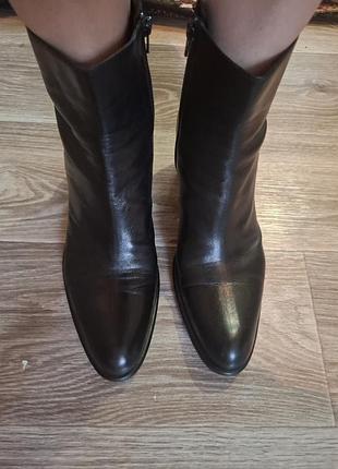 Изысканные кожаные ботильоны - made in italy