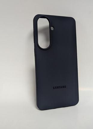 Чехол для samsung s26 plus, lakshmi logo, мягкий, противоударный, софт тач, синий