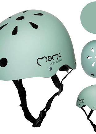 Детский защитный шлем momi mimi mat green