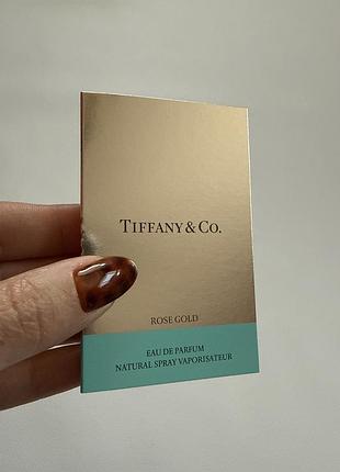 Пробник парфумована вода tiffany&go rose gold 1.5 ml