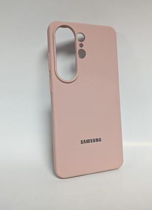 Чехол для samsung galaxy s26 ultra, lakshmi logo, мягкий, противоударный, софт тач, пудровый