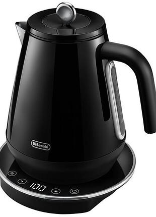 Електрочайник delonghi eclettica specialtea kby 2011 bk 1.7 л чорний