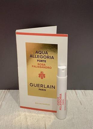 Пробник парфумів guerlain rosa palissandro, viktor&rolf spicebomb metallic musk 1.2 мл