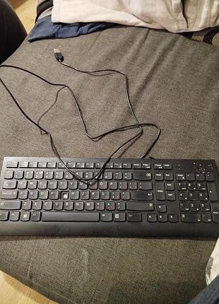 Клавиатура lenovo essential wired keyboard – работает, отсутствует 1 клавиша