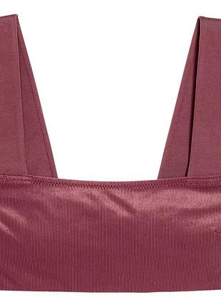 Лиф от купальника h&amp;m бордовый,(38 s/m, 40 m)