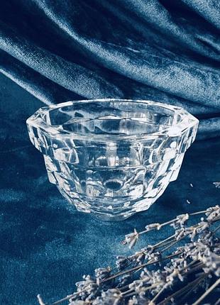 💙 свічник 💙 підсвічник вінтажний кришталь швеція