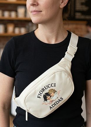 Сумка банка adidas originals x fiorucci waistbag