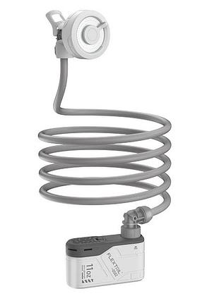 Душ портативный с насосом на аккумуляторе flextail max shower с чехлом, белый