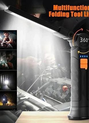 Ультраяркий фонарь g52 led 450 лм с usb-зарядкой black