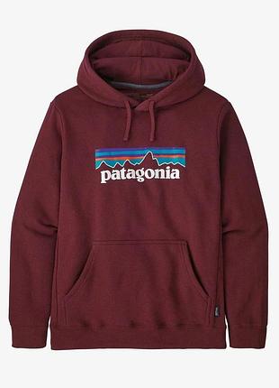 Мужская теплая кофта худи patagonia