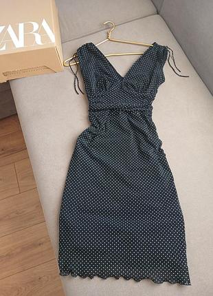 Jane norman сукня  в горох🖤✨ y2k vintage