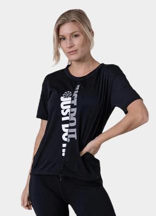 Жіноча спортивна футболка t-shirt nike w nk icnclsh top ss