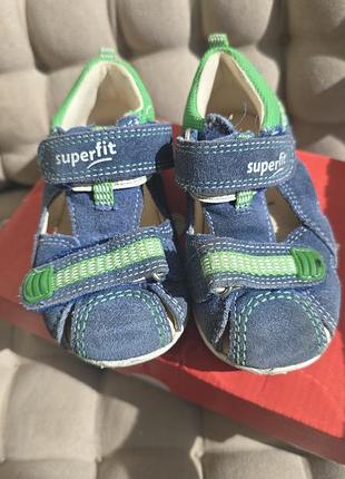 Сандалі superfit дитячі 22 розмір замша