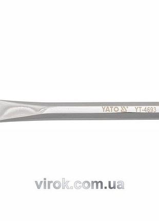 Зубило плоске yato : l= 130 мм. cr-v [20/120]