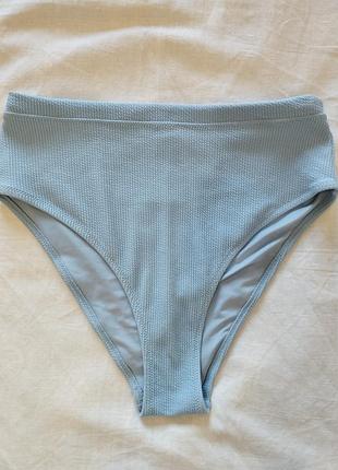 Блакитний купальник низ трусики, h&m, 44/2хл