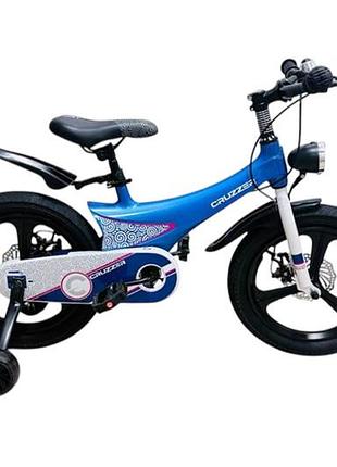 Велосипед cruzzier super bird blue 18 дюймов, магниевая рама maraton