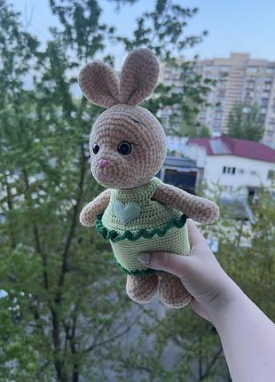 Зайчик крючком