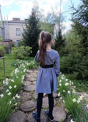 Школьное платье для девочки 3